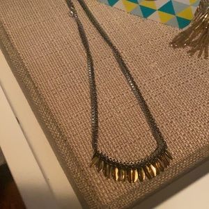 Stella dot mini Pegasus necklace